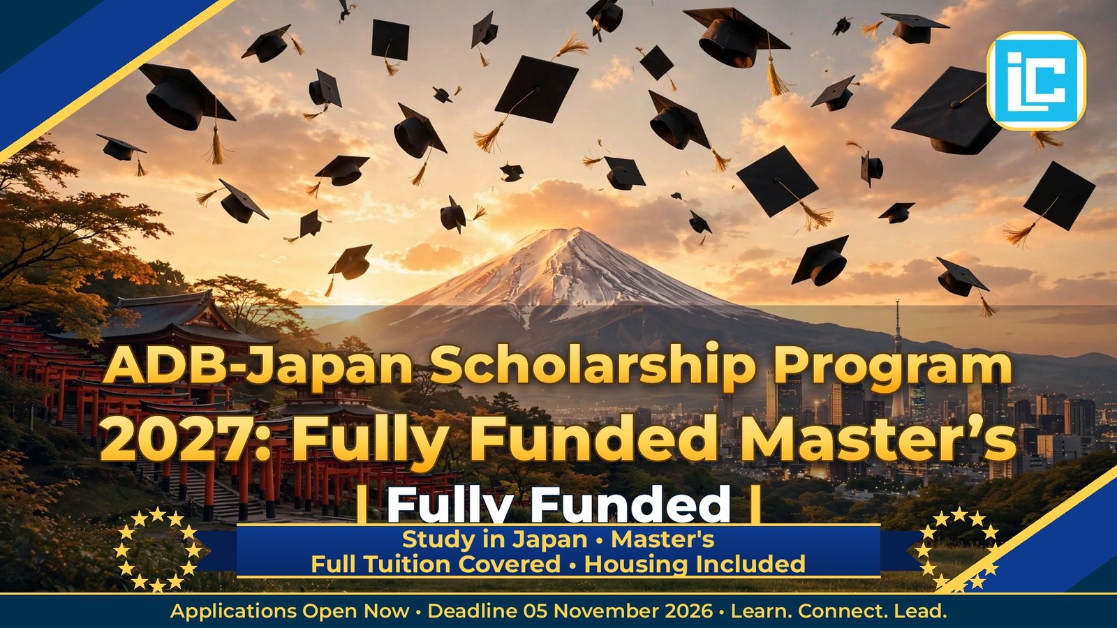 ADB-Japan Scholarship Program 2027: Fully Funded Master’s – Fully Funded Master's 2027