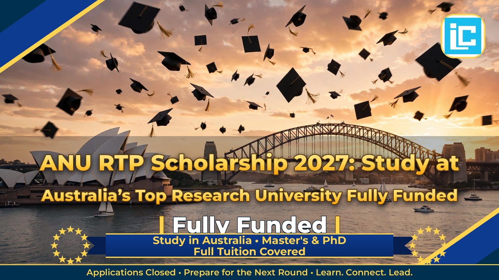 ANU RTP Scholarship 2027: Study at Australia’s Top Research University Fully Funded – Fully Funded Master's & PhD 2027