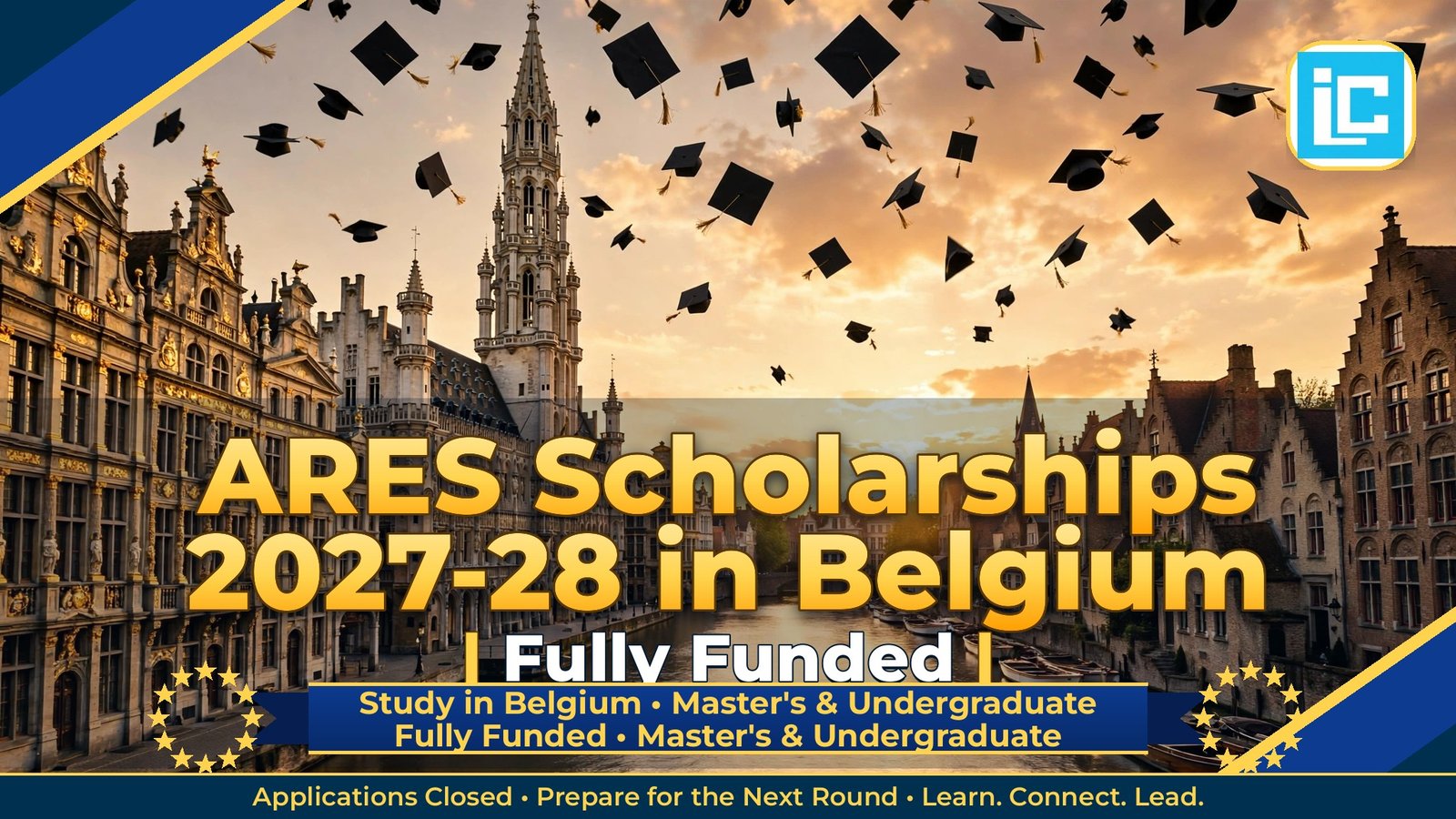 ARES Scholarships 2027-28 in Belgium – Fully Funded Master's & Undergraduate 2027