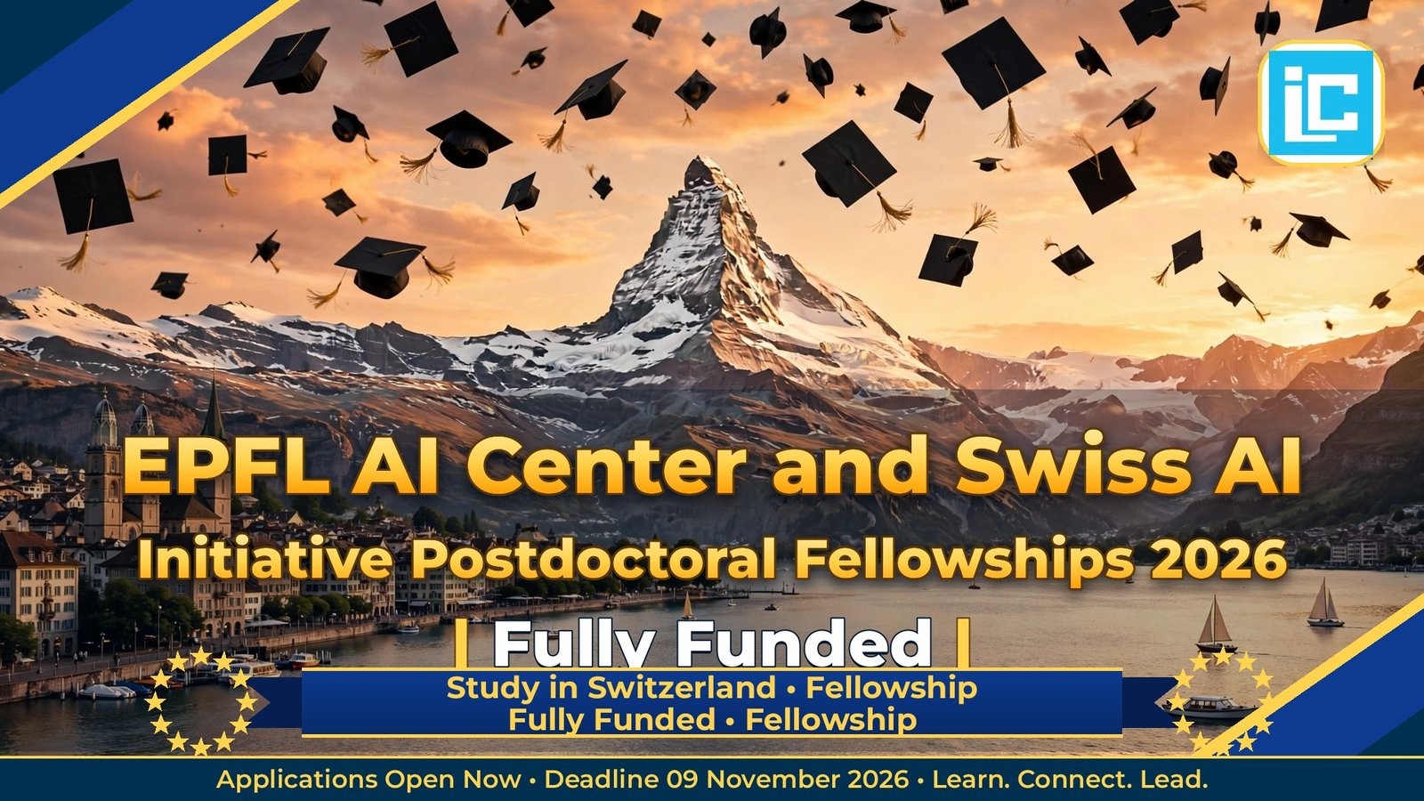 EPFL AI Center and Swiss AI Initiative Postdoctoral Fellowships 2026 – Fully Funded Fellowship 2026