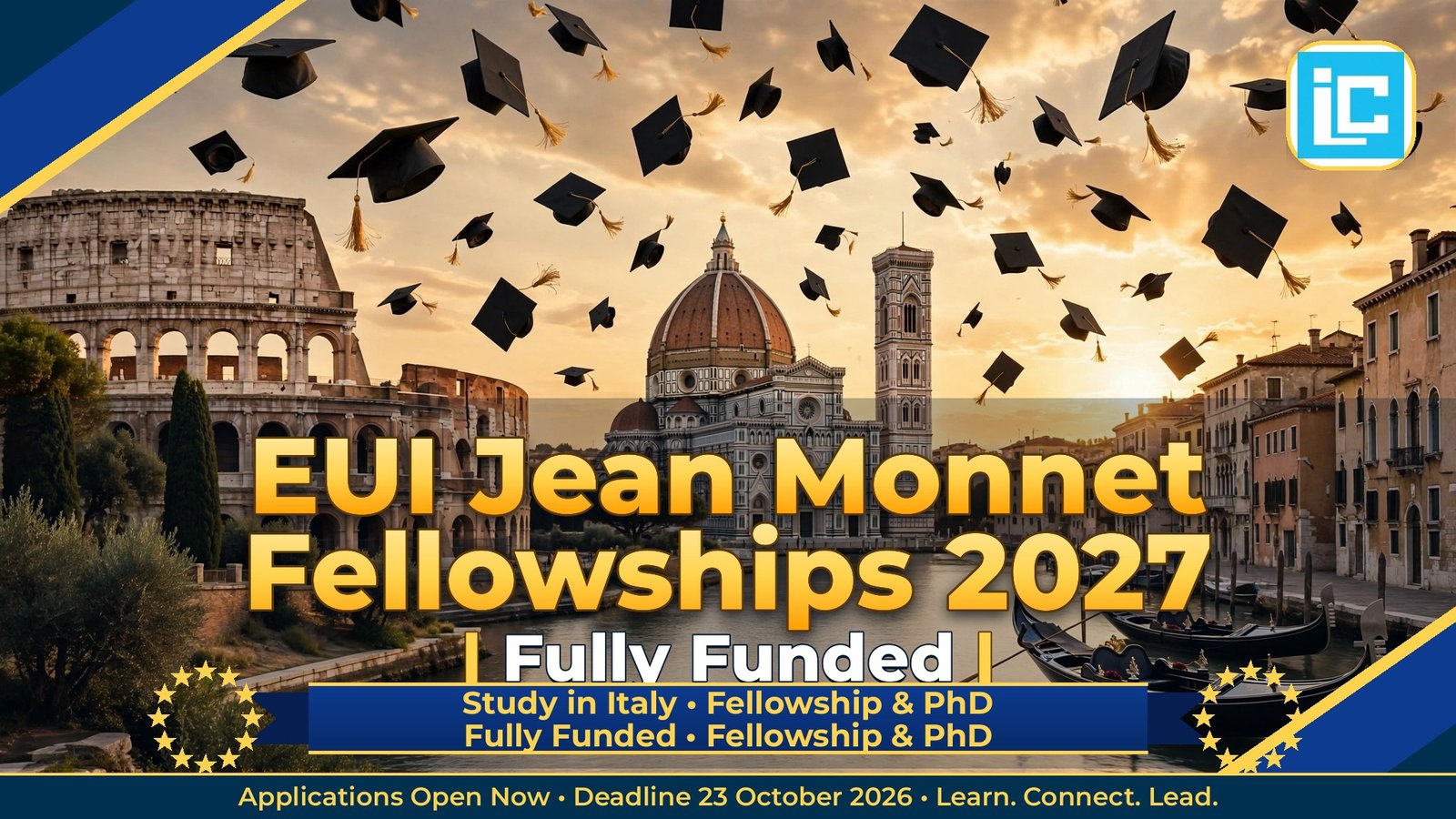 EUI Jean Monnet Fellowships 2027 – Fully Funded Fellowship & PhD 2027