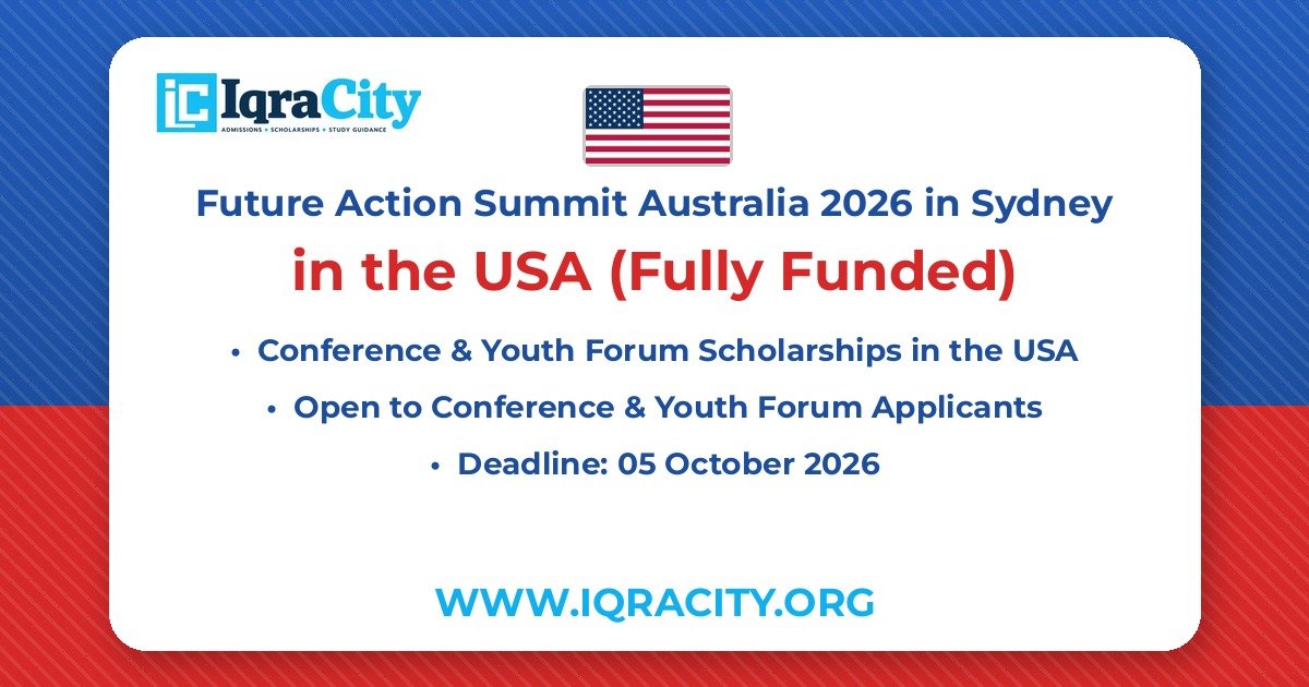 Future Action Summit Australia 2026 in Sydney – Fully Funded Conference & Youth Forum 2026