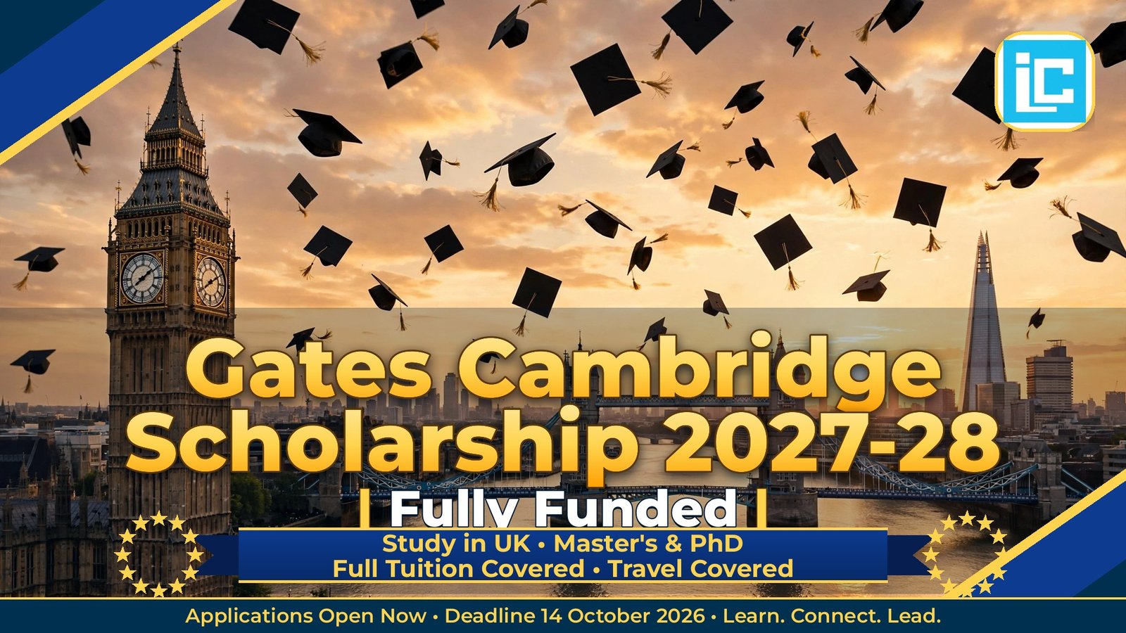 Gates Cambridge Scholarship 2027-28 – Fully Funded Master's & PhD 2027