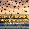 GEM Fellowship Program 2027 – Fully Funded Fellowship & Master's 2027