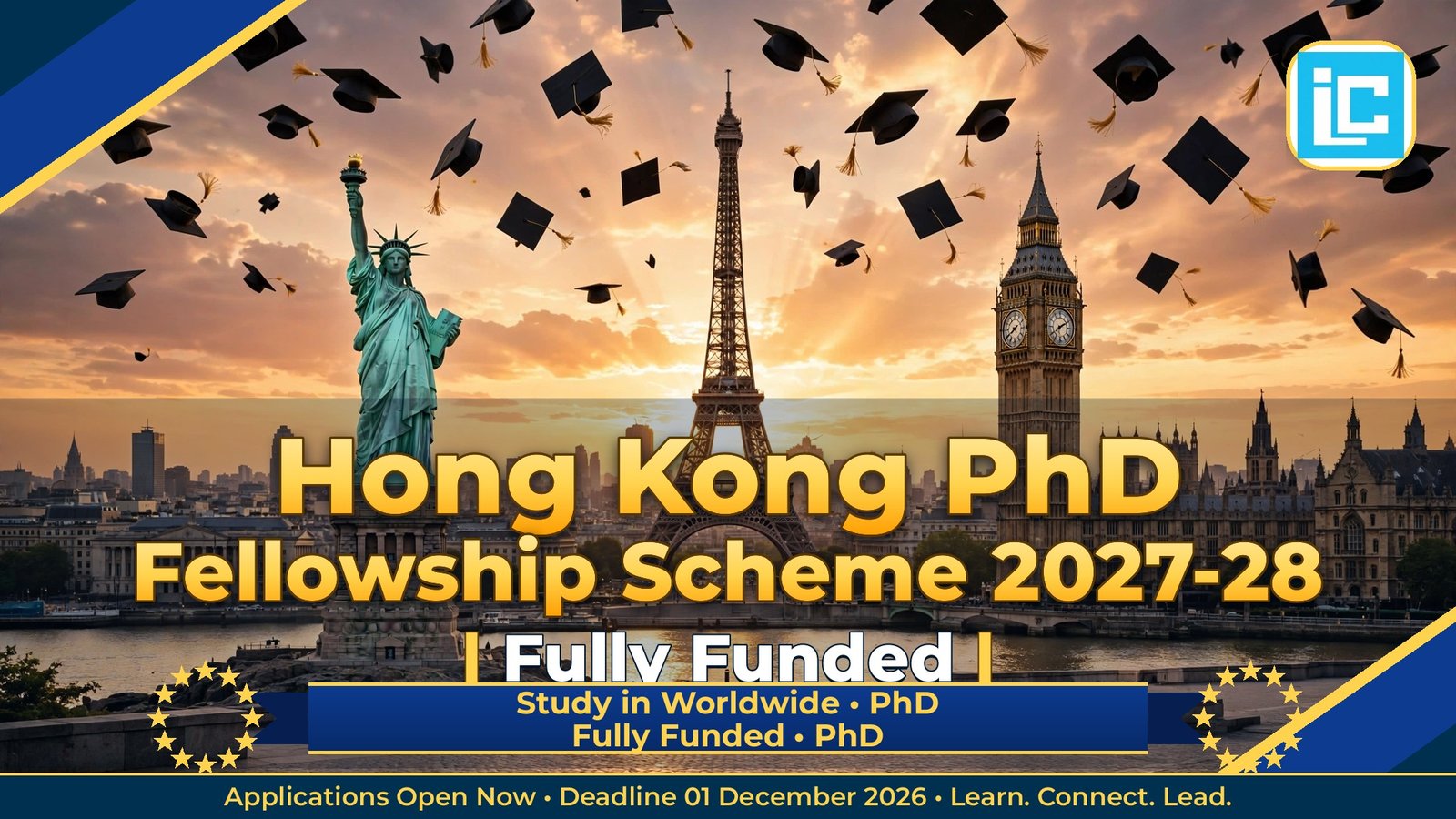 Hong Kong PhD Fellowship Scheme 2027-28 – Fully Funded PhD 2027