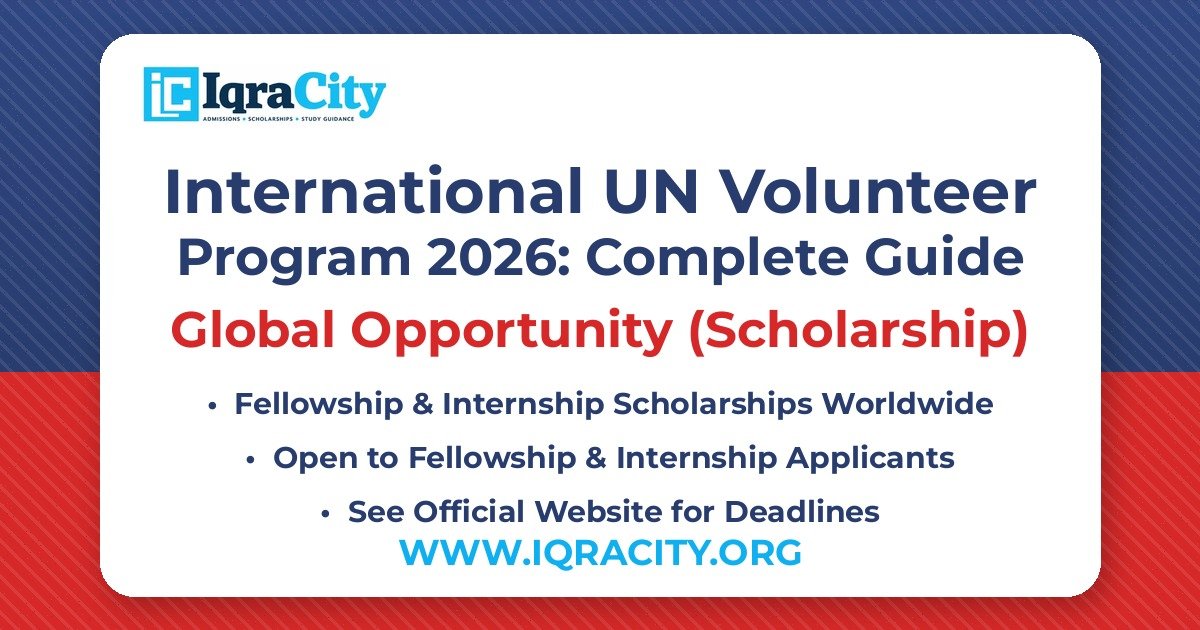 International UN Volunteer Program 2026: Complete Guide – Scholarship Fellowship & Internship 2026