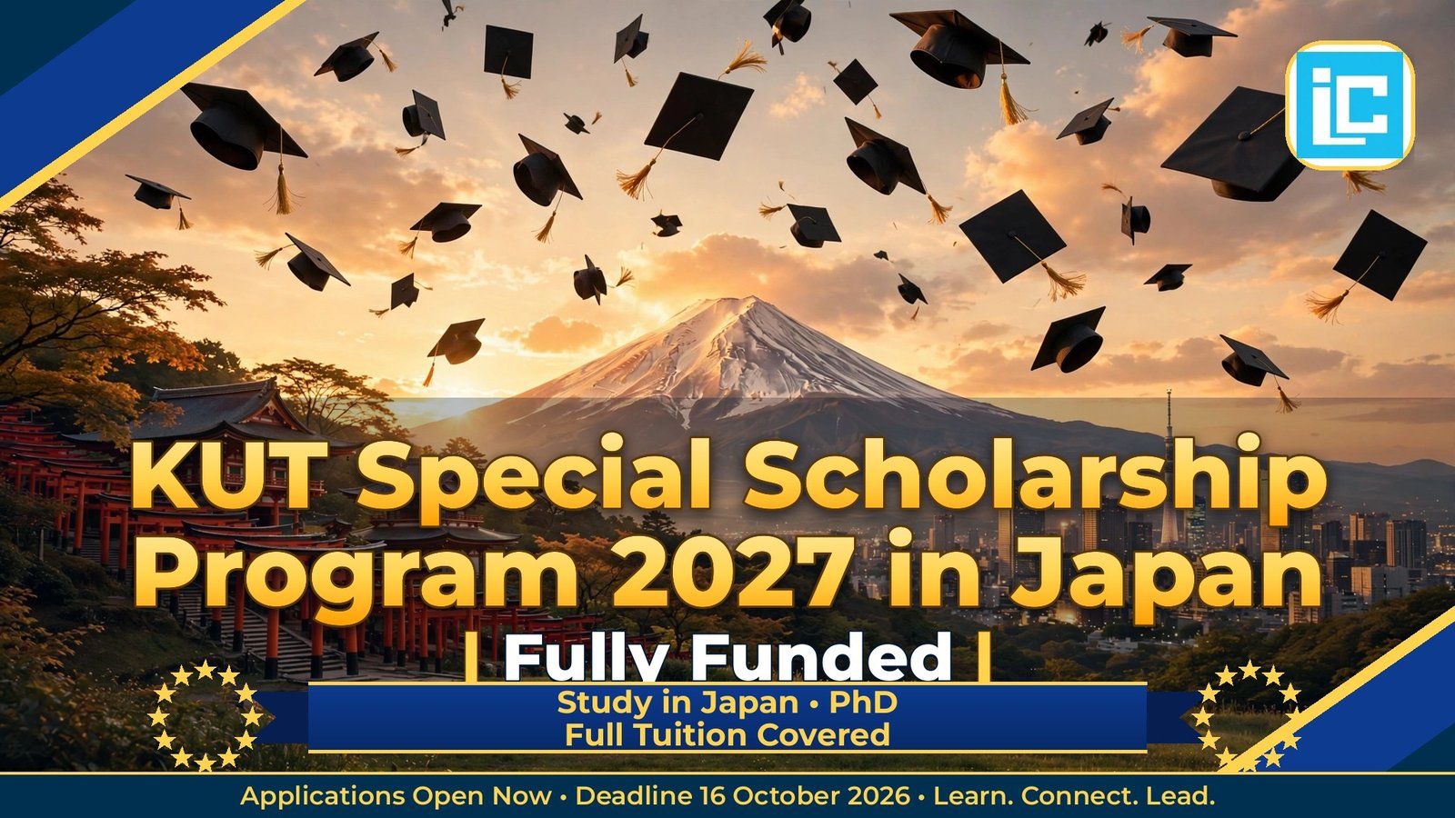 KUT Special Scholarship Program 2027 in Japan – Fully Funded PhD 2027