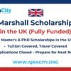 Marshall Scholarship 2027 – Fully Funded Master's & PhD 2027