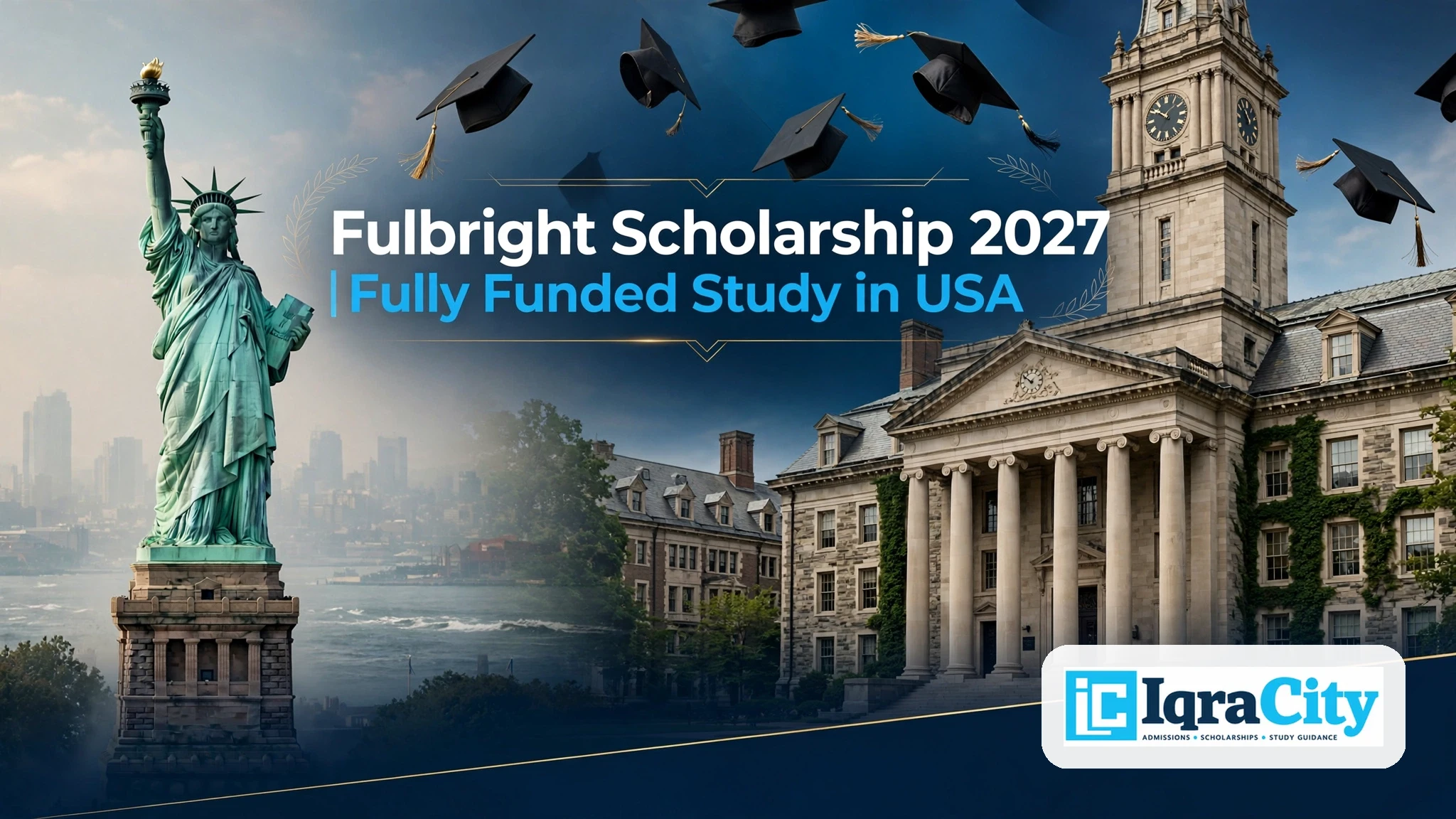 Fulbright Scholarship 2027 - Fully Funded Study in USA | IqraCity