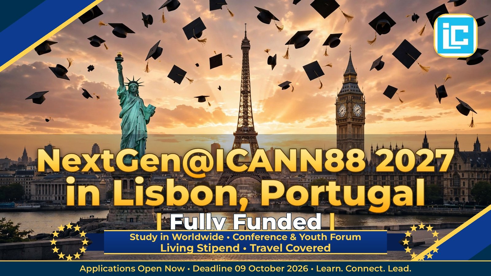 NextGen@ICANN88 2027 in Lisbon, Portugal – Fully Funded Conference & Youth Forum 2027