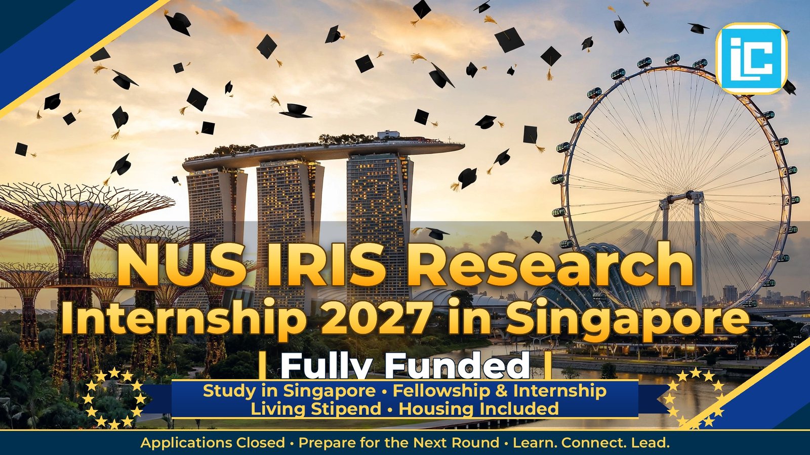 NUS IRIS Research Internship 2027 in Singapore – Fully Funded Fellowship & Internship 2027