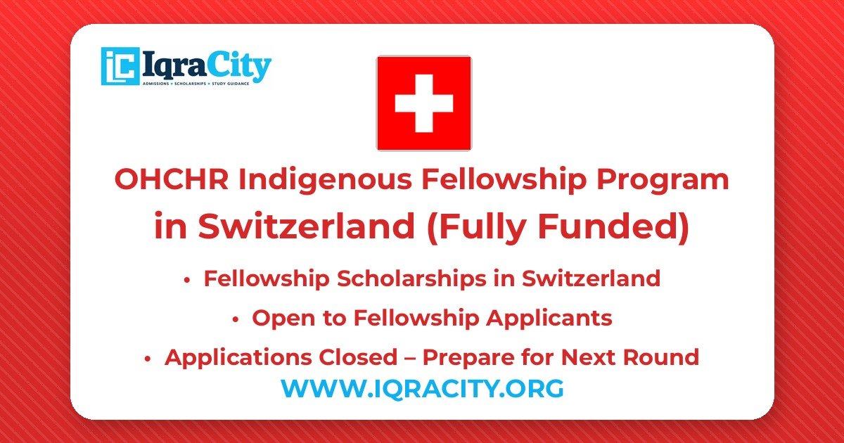 OHCHR Indigenous Fellowship Program 2027 – Fully Funded Fellowship 2027