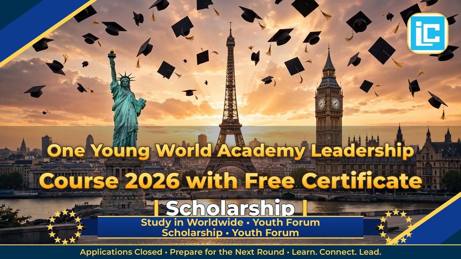 One Young World Academy Leadership Course 2026 with Free Certificate – Scholarship Youth Forum 2026