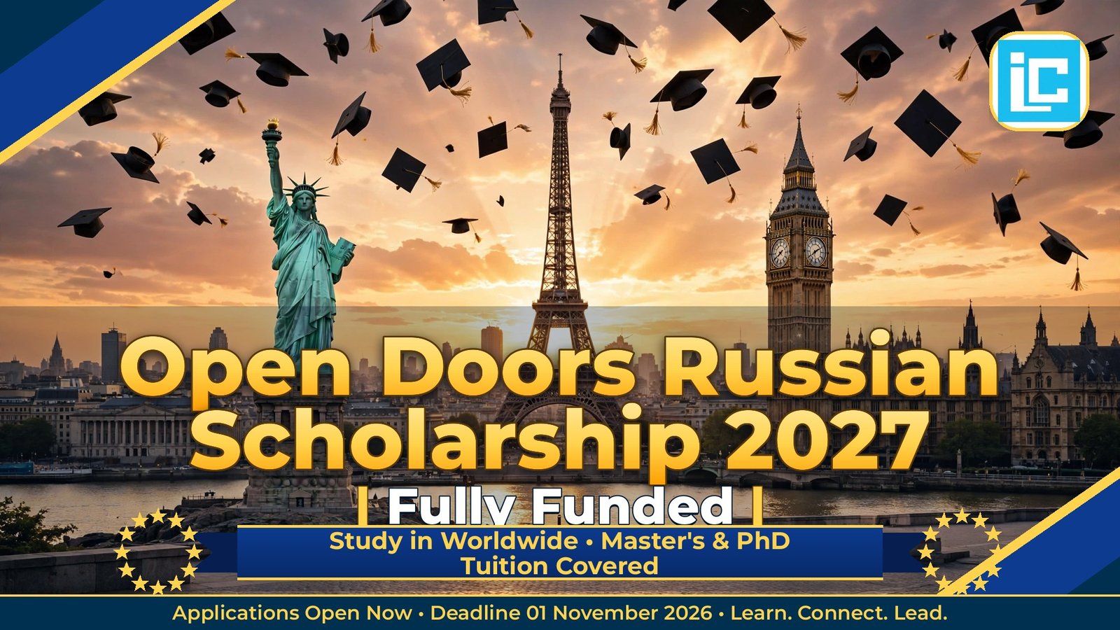 Open Doors Russian Scholarship 2027 – Fully Funded Master's & PhD 2027