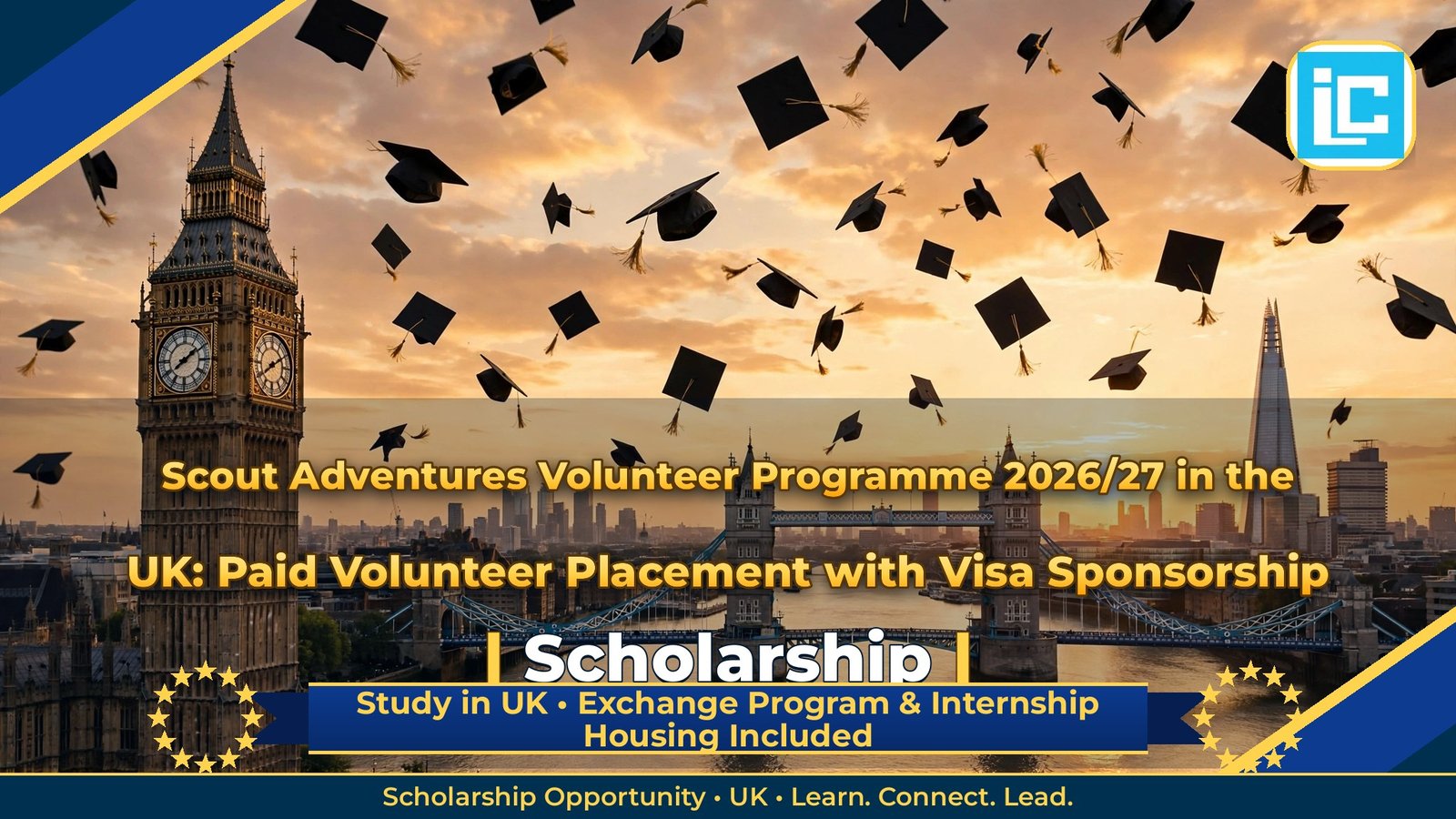 Scout Adventures Volunteer Programme 2026/27 in the UK: Paid Volunteer Placement with Visa Sponsorship – Scholarship Exchange Program & Internship 2026