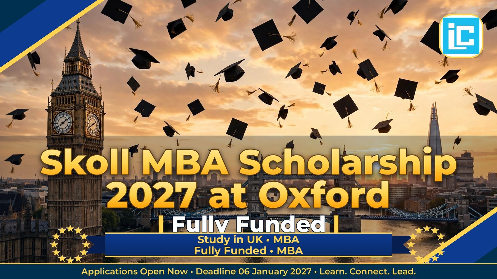 Skoll MBA Scholarship 2027 at Oxford – Fully Funded MBA 2027