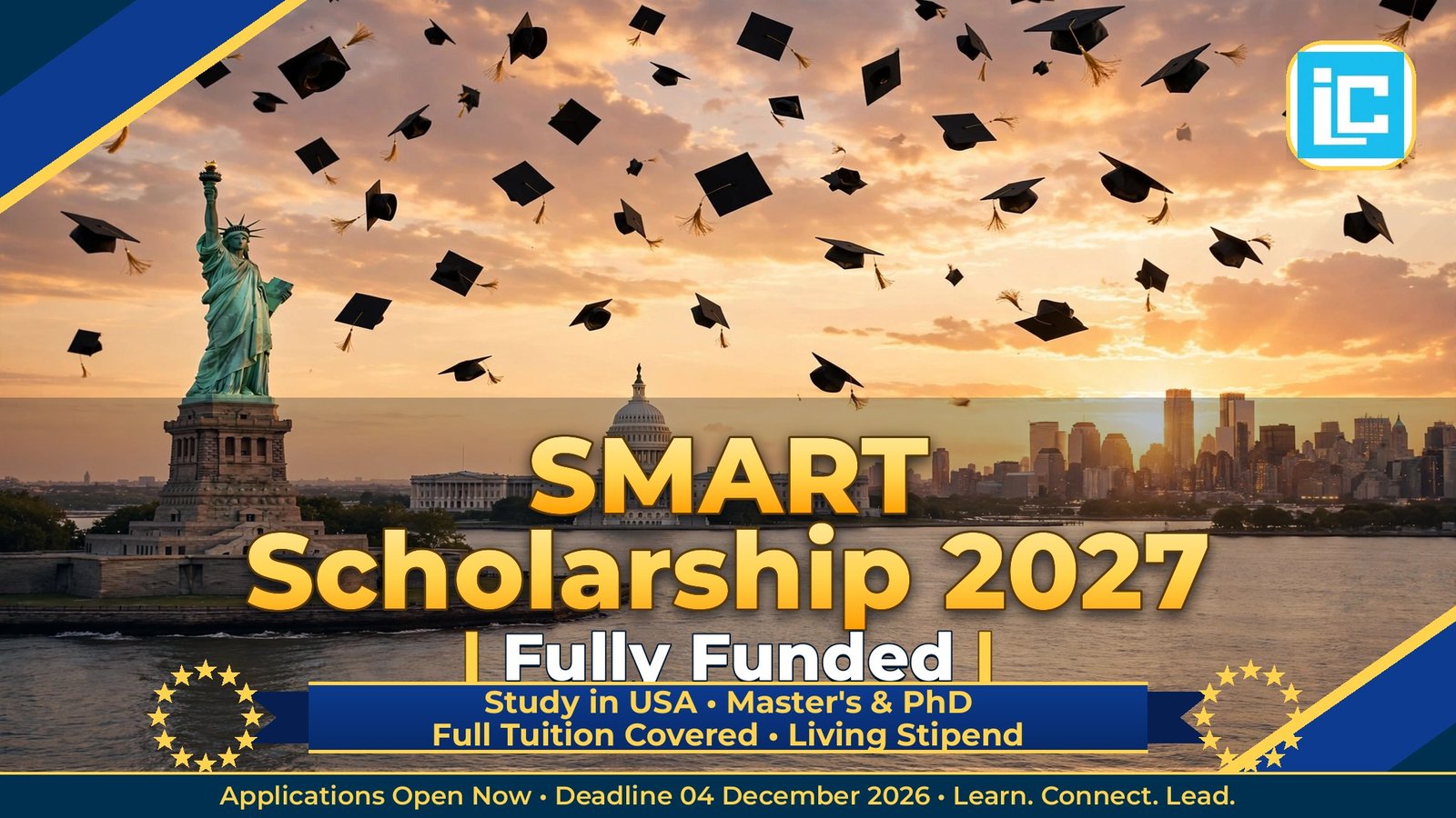 SMART Scholarship 2027 – Fully Funded Master's & PhD 2027