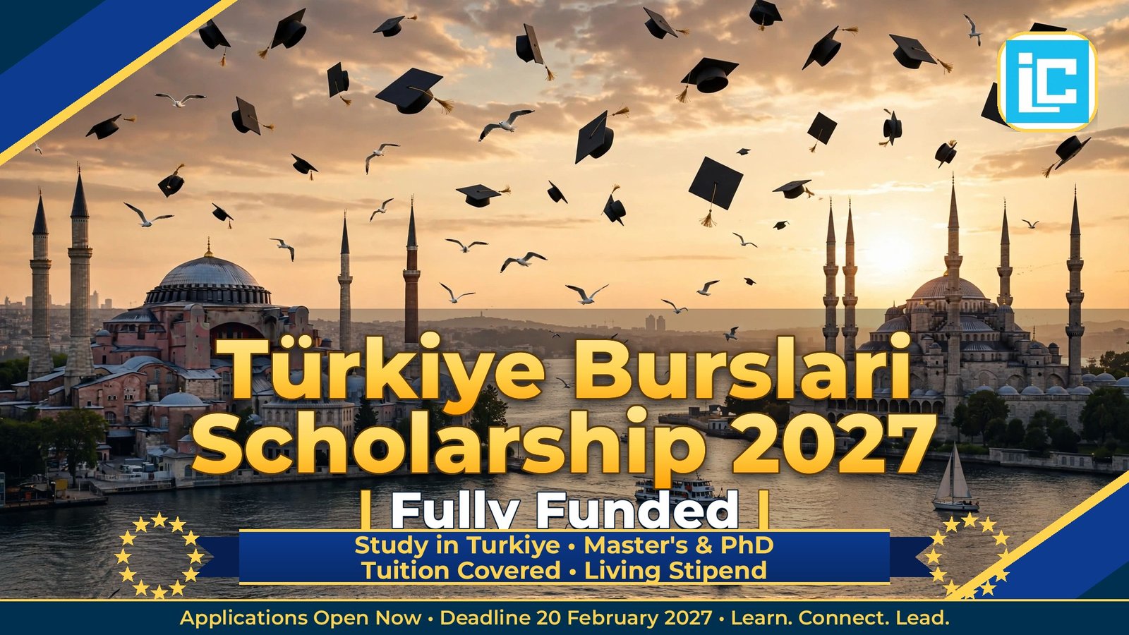 Türkiye Burslari Scholarship 2027 – Fully Funded Master's & PhD 2027