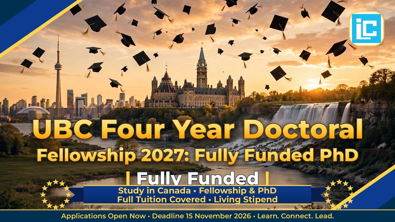 UBC Four Year Doctoral Fellowship 2027: Fully Funded PhD – Fully Funded Fellowship & PhD 2027