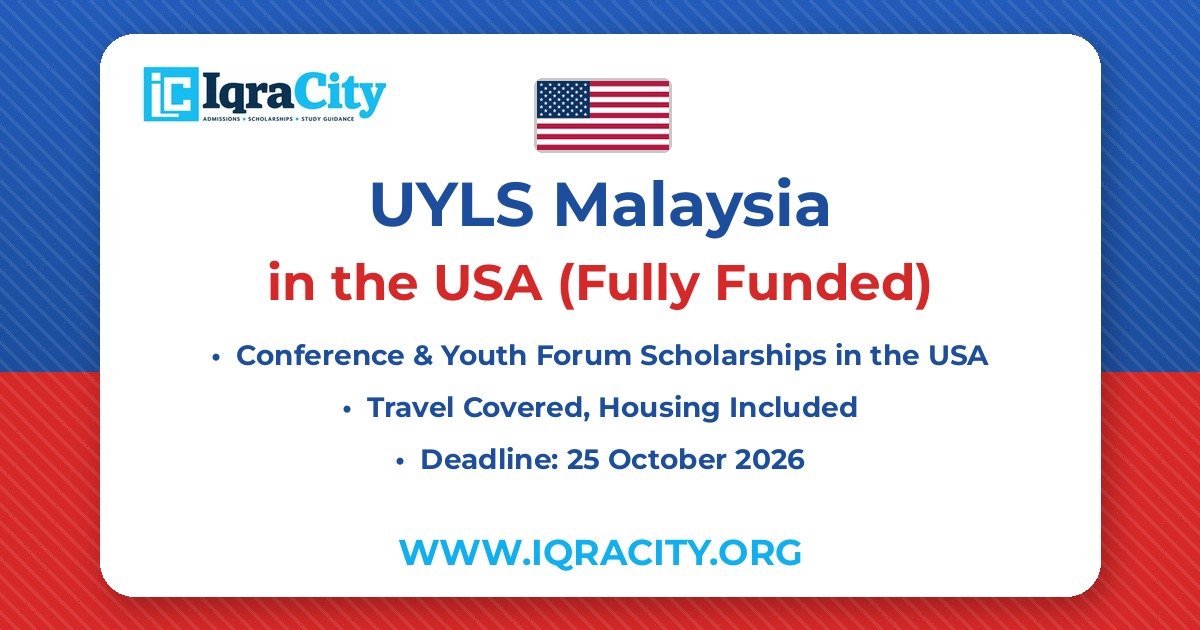 UYLS Malaysia 2027 – Fully Funded Conference & Youth Forum 2027