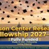 Wilson Center Research Fellowship 2027–28 – Fully Funded Fellowship 2027