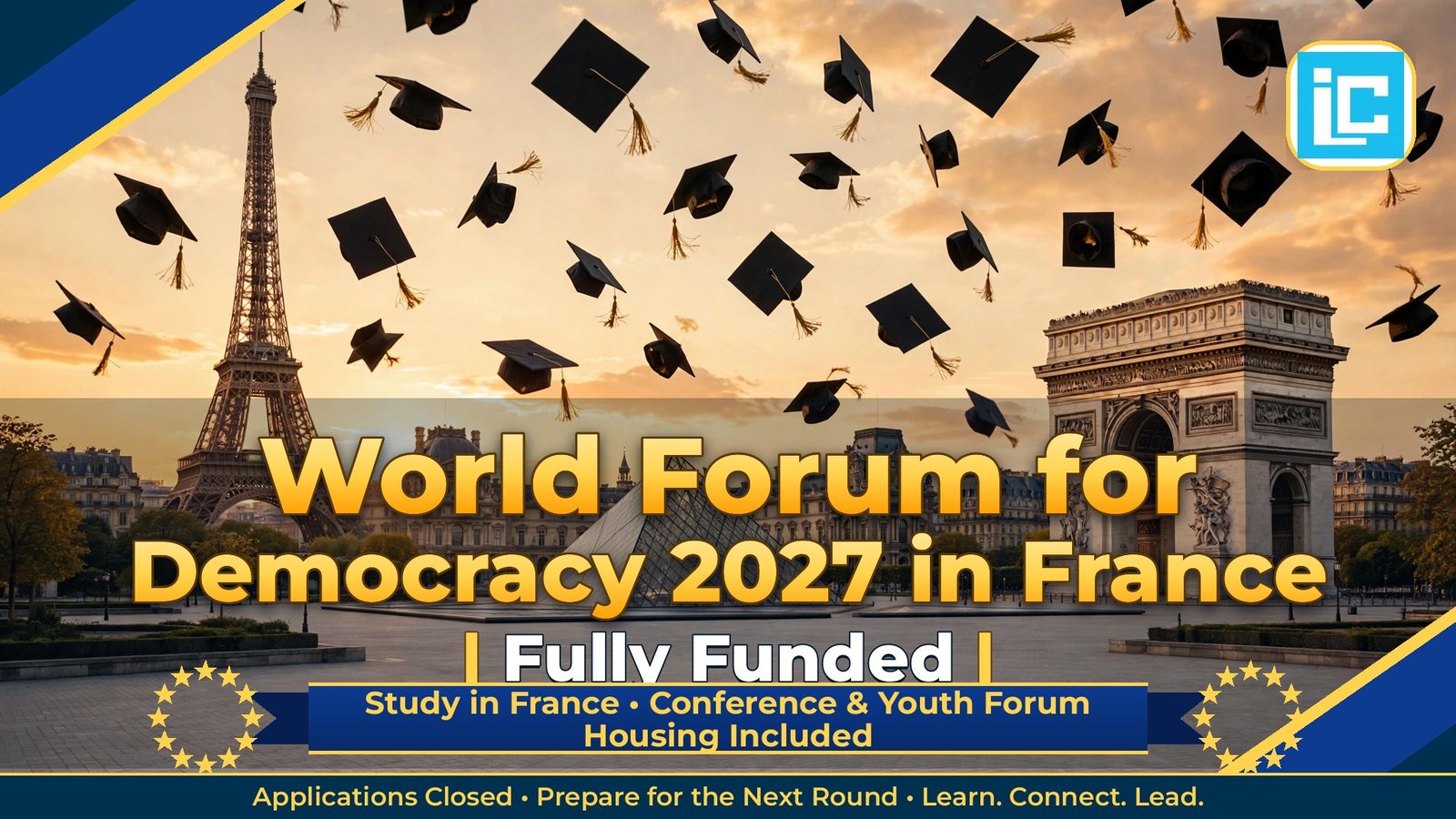 World Forum for Democracy 2027 in France – Fully Funded Conference & Youth Forum 2027