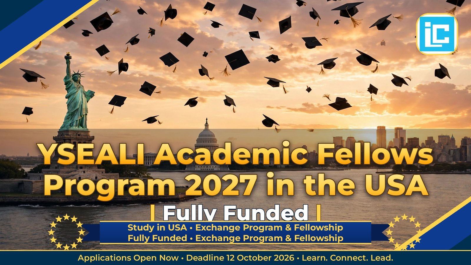 YSEALI Academic Fellows Program 2027 in the USA – Fully Funded Exchange Program & Fellowship 2027